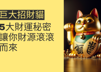 揭秘巨大招財貓的5大財運秘密,讓你財源滾滾而來