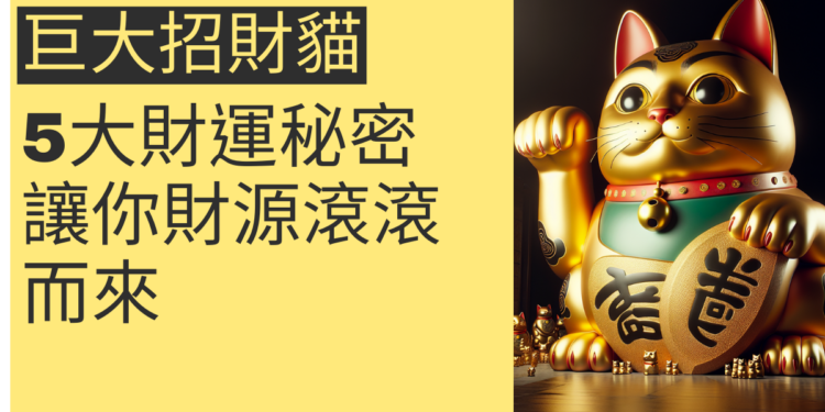 揭秘巨大招財貓的5大財運秘密,讓你財源滾滾而來