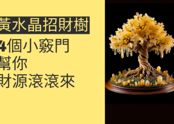 黃水晶招財樹擺放的秘密:4個小竅門幫你財源滾滾來