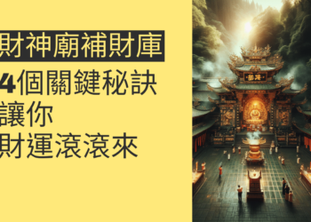 財神廟補財庫的4個關鍵秘訣，讓你財運滾滾來