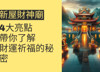 新屋財神廟的4大亮點,帶你深入了解財運祈福的秘密