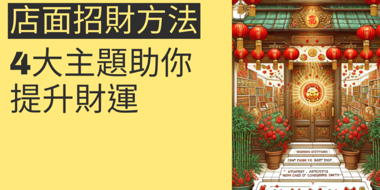 店面招財方法:4大主題助你提升財運