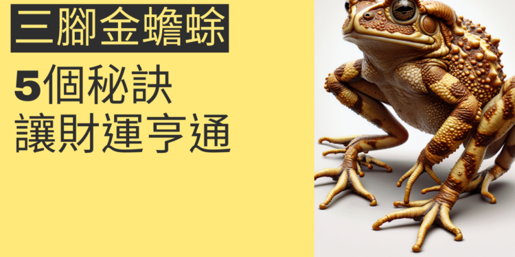 揭秘三腳金蟾蜍:5個秘訣讓財運亨通