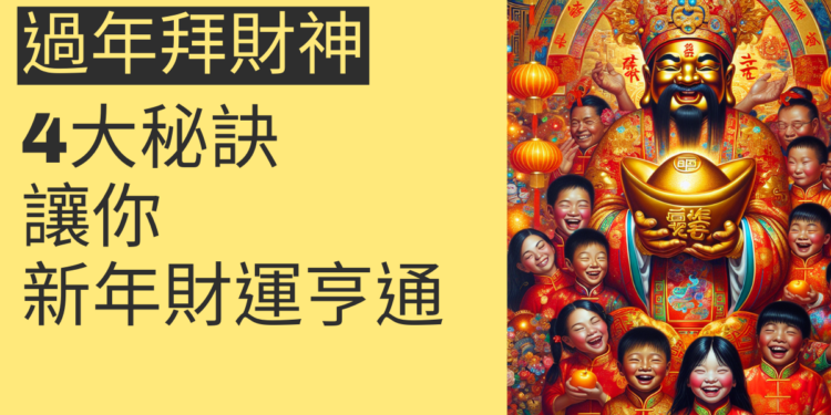 過年拜財神的4大秘訣,讓你新年財運亨通
