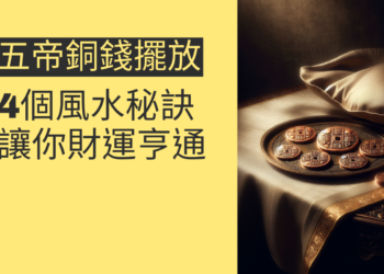 五帝銅錢擺放的4個風水秘訣,讓你財運亨通