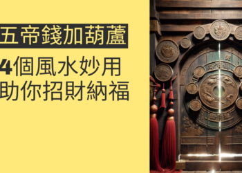五帝錢加葫蘆的4個風水妙用,助你招財納福