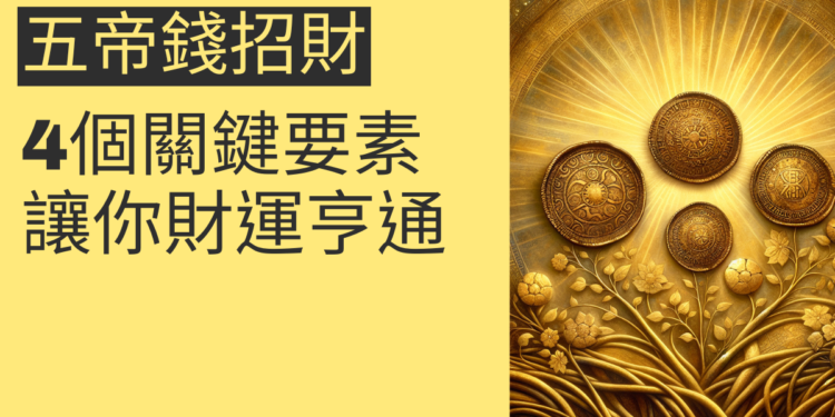 五帝錢招財的4個關鍵要素,讓你財運亨通