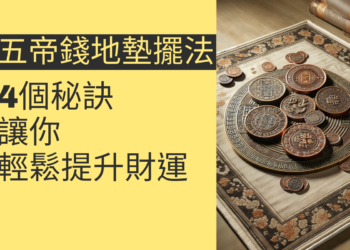 五帝錢地墊擺法的4個秘訣,讓你輕鬆提升財運