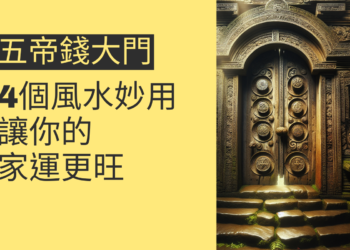 五帝錢大門的4個風水妙用,讓你的家運更旺