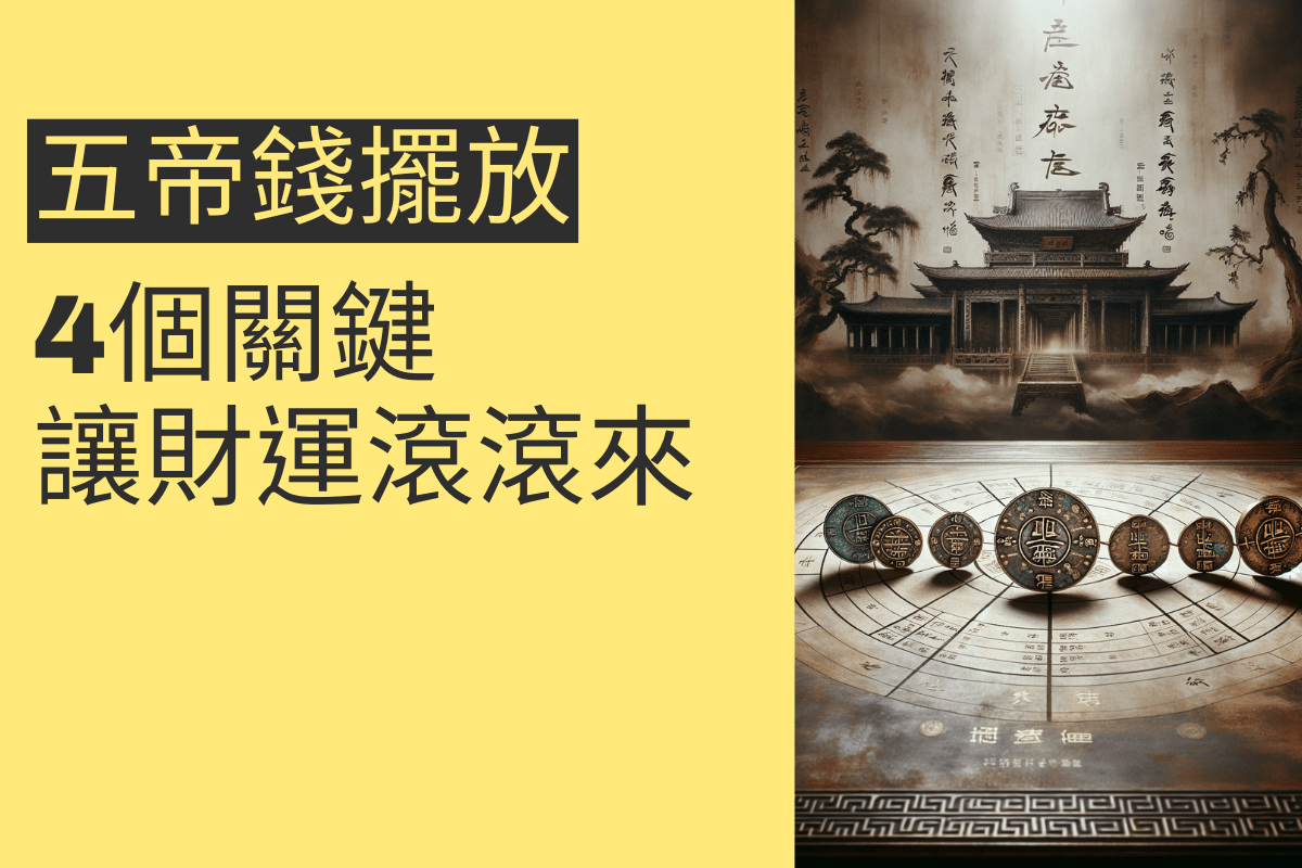 五帝錢擺放順序的4個關鍵,讓財運滾滾來 - 招財張國華|讓你跟財神保持密切聯繫