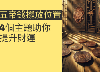 五帝錢擺放位置指南：4個主題助你提升財運