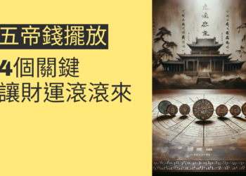 五帝錢擺放順序的4個關鍵,讓財運滾滾來