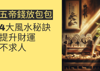 五帝錢放包包的4大風水秘訣,提升財運不求人