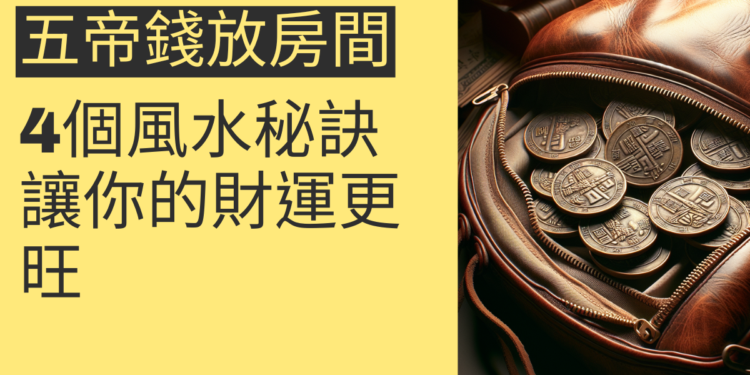 五帝錢放房間的4個風水秘訣,讓你的財運更旺
