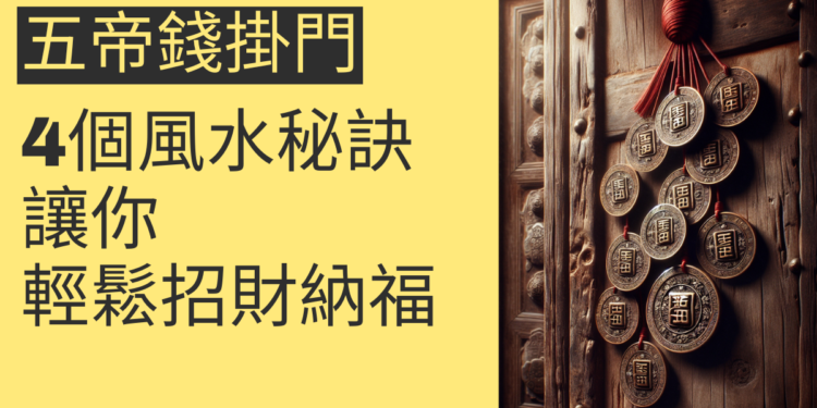 五帝錢掛門的4個風水秘訣,讓你輕鬆招財納福