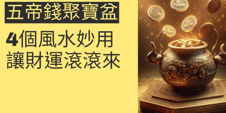 五帝錢聚寶盆的4個風水妙用,讓財運滾滾來