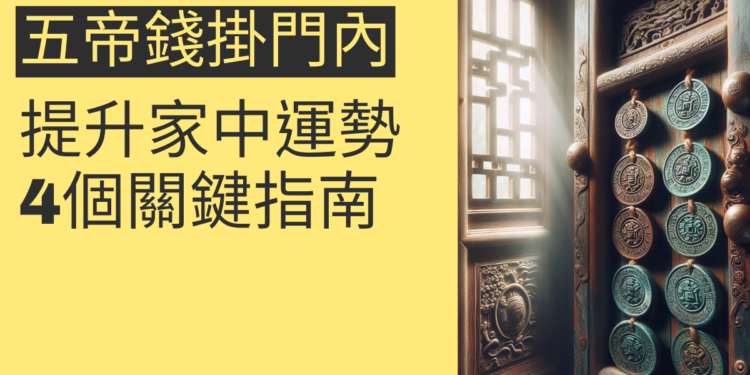 如何利用五帝錢提升家中運勢?4個關鍵指南