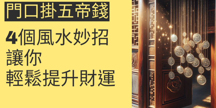 門口掛五帝錢的4個風水妙招，讓你輕鬆提升財運