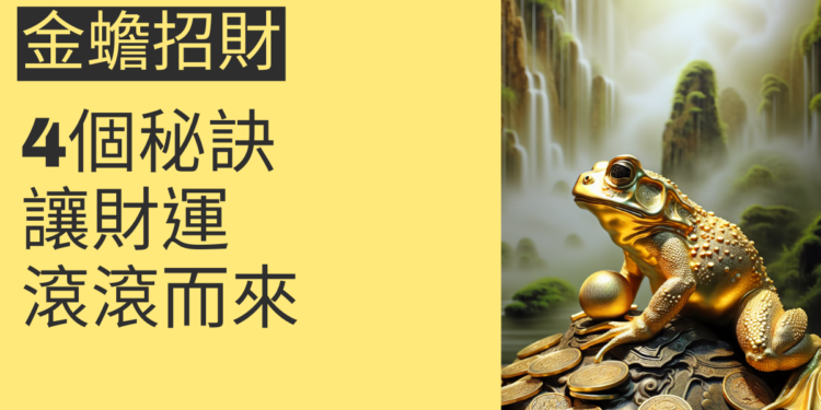 金蟾招財的4個秘訣:讓財運滾滾而來