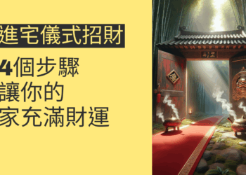 進宅儀式招財的4個步驟,讓你的家充滿財運