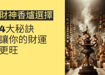 財神香爐選擇的4大秘訣,讓你的財運更旺