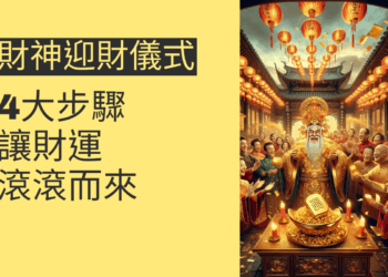 財神迎財儀式的4大步驟，讓財運滾滾而來