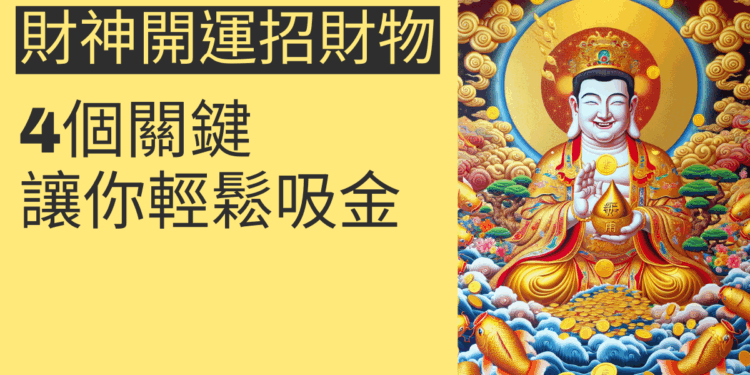 財神開運招財物的4個關鍵,讓你輕鬆吸金