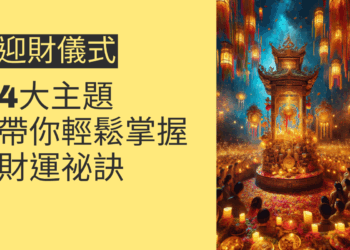 迎財儀式的4大主題,帶你輕鬆掌握財運祕訣