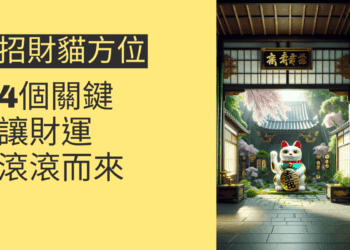 掌握招財貓方位的4個關鍵,讓財運滾滾而來