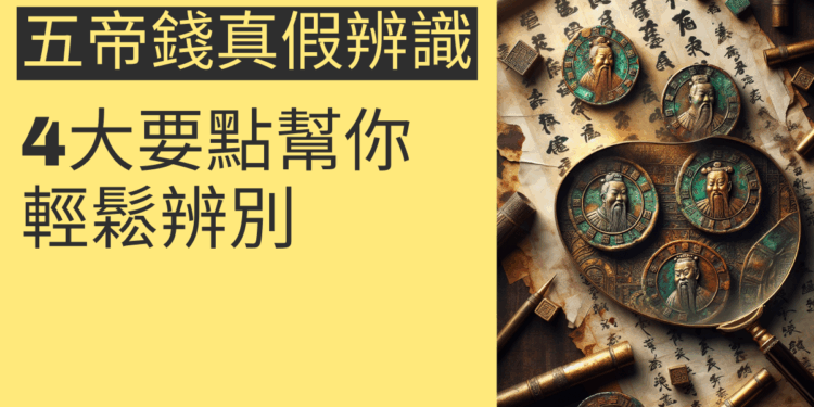 五帝錢真假辨識：4大要點幫你輕鬆辨別