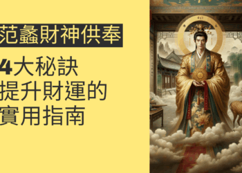范蠡財神供奉的4大秘訣，提升財運的實用指南