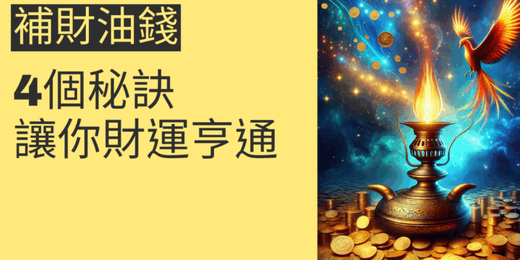 補財油錢的4個秘訣，讓你財運亨通