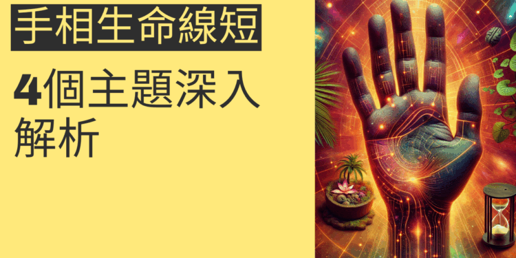 手相生命線短代表什麼？4個主題深入解析