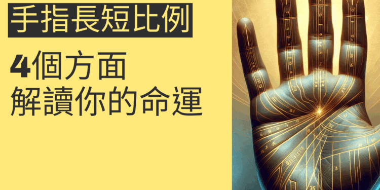 手指長短比例手相的奧秘:4個方面解讀你的命運