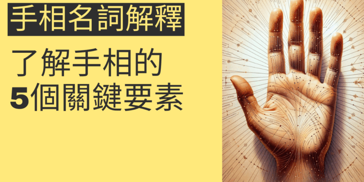 手相名詞解釋:了解手相的5個關鍵要素