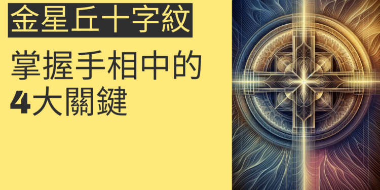 認識金星丘十字紋：掌握手相中的4大關鍵