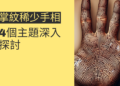 掌紋稀少手相的秘密：4個主題深入探討