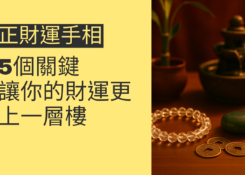 掌握正財運手相的5個關鍵，讓你的財運更上一層樓