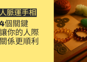 掌握人脈運手相的4個關鍵，讓你的人際關係更順利
