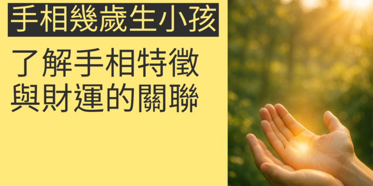 探索手相中的生育年齡：了解手相特徵與財運的關聯