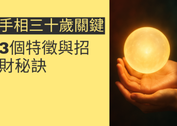 揭秘手相三十歲關鍵紋：3個特徵與招財秘訣