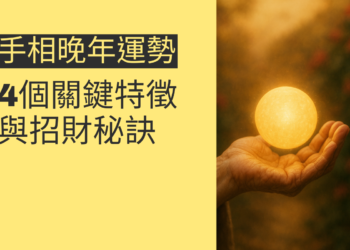 解析手相晚年運勢：4個關鍵特徵與招財秘訣
