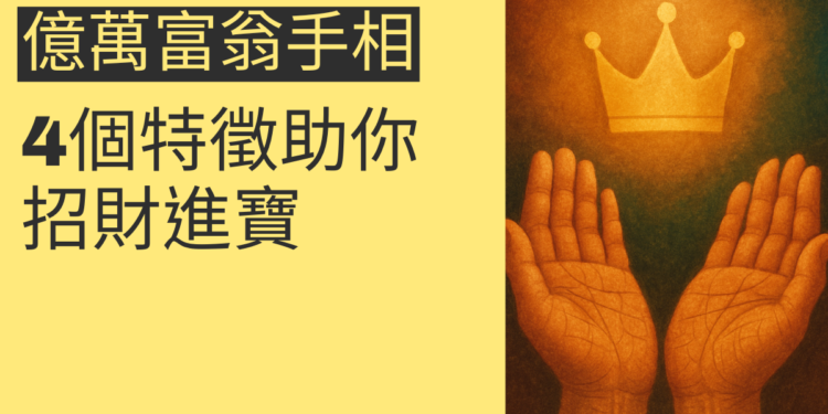 揭秘億萬富翁手相:4個特徵助你招財進寶