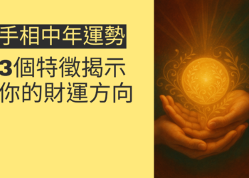 解析手相中年運勢：3個特徵揭示你的財運方向