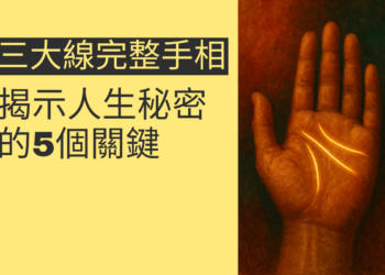 三大線完整手相解析：揭示人生秘密的5個關鍵