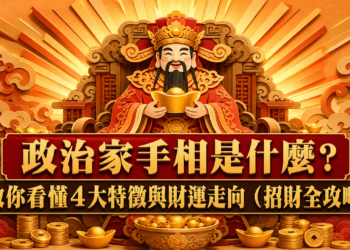 政治家手相是什麼？教你看懂4大特徵與財運走向（招財全攻略）