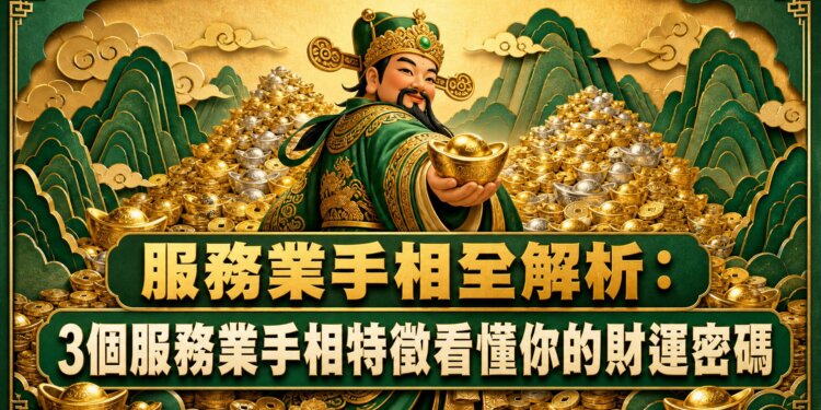 服務業手相全解析：3個服務業手相特徵看懂你的財運密碼