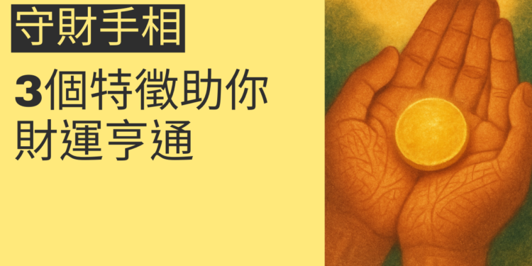 揭開守財手相的秘密：3個特徵助你財運亨通