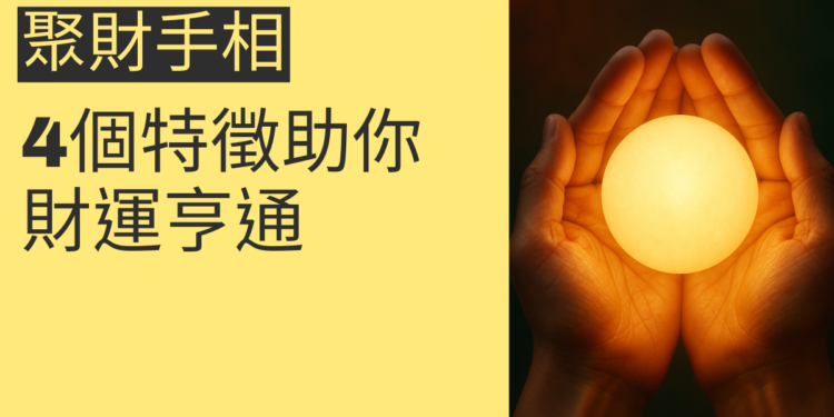 揭秘聚財手相：4個特徵助你財運亨通