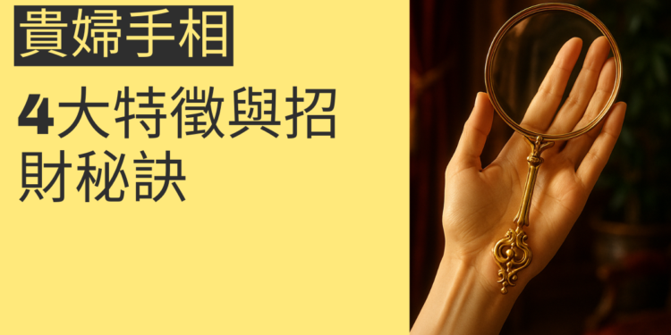 解析貴婦手相：4大特徵與招財秘訣